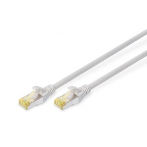 Digitus | CAT 6a | Patch cable | Shielded foiled twisted pair (SFTP) | Male | RJ-45 | Male | RJ-45 | Grey | 1 m